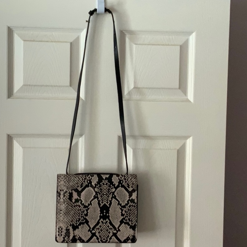 BCBGMaxAzria Loren Purse 9”Wx8”H Flap w/Closure. Never used.